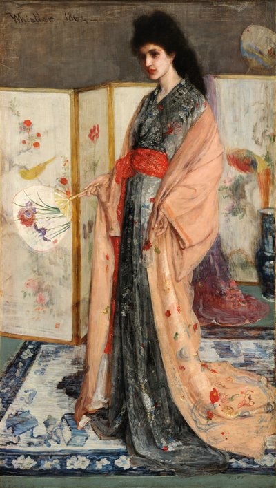 磁器の国の姫 作： James Abbott McNeill Whistler